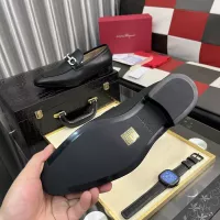 Cheap Salvatore Ferragamo Leather Shoes For Men #1381473 Replica Wholesale [$108.00 USD] [ITEM#1381473] on Replica Salvatore Ferragamo Leather Shoes