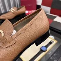 Cheap Salvatore Ferragamo Leather Shoes For Men #1381475 Replica Wholesale [$108.00 USD] [ITEM#1381475] on Replica Salvatore Ferragamo Leather Shoes