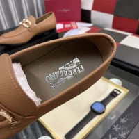 Cheap Salvatore Ferragamo Leather Shoes For Men #1381475 Replica Wholesale [$108.00 USD] [ITEM#1381475] on Replica Salvatore Ferragamo Leather Shoes