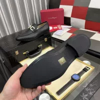 Cheap Salvatore Ferragamo Leather Shoes For Men #1381476 Replica Wholesale [$108.00 USD] [ITEM#1381476] on Replica Salvatore Ferragamo Leather Shoes