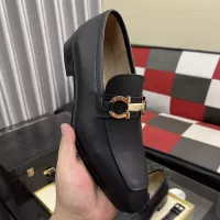 Cheap Salvatore Ferragamo Leather Shoes For Men #1381477 Replica Wholesale [$108.00 USD] [ITEM#1381477] on Replica Salvatore Ferragamo Leather Shoes