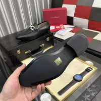 Cheap Salvatore Ferragamo Leather Shoes For Men #1381477 Replica Wholesale [$108.00 USD] [ITEM#1381477] on Replica Salvatore Ferragamo Leather Shoes