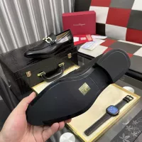 Cheap Salvatore Ferragamo Leather Shoes For Men #1381478 Replica Wholesale [$108.00 USD] [ITEM#1381478] on Replica Salvatore Ferragamo Leather Shoes