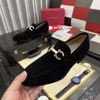 Cheap Salvatore Ferragamo Leather Shoes For Men #1381479 Replica Wholesale [$108.00 USD] [ITEM#1381479] on Replica Salvatore Ferragamo Leather Shoes