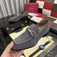 Cheap Salvatore Ferragamo Leather Shoes For Men #1381480 Replica Wholesale [$108.00 USD] [ITEM#1381480] on Replica Salvatore Ferragamo Leather Shoes