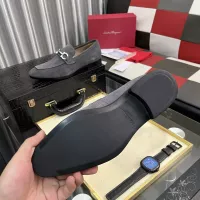 Cheap Salvatore Ferragamo Leather Shoes For Men #1381480 Replica Wholesale [$108.00 USD] [ITEM#1381480] on Replica Salvatore Ferragamo Leather Shoes