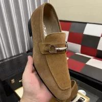 Cheap Salvatore Ferragamo Leather Shoes For Men #1381481 Replica Wholesale [$108.00 USD] [ITEM#1381481] on Replica Salvatore Ferragamo Leather Shoes