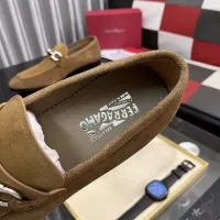 Cheap Salvatore Ferragamo Leather Shoes For Men #1381481 Replica Wholesale [$108.00 USD] [ITEM#1381481] on Replica Salvatore Ferragamo Leather Shoes