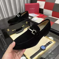 Cheap Salvatore Ferragamo Leather Shoes For Men #1381482 Replica Wholesale [$108.00 USD] [ITEM#1381482] on Replica Salvatore Ferragamo Leather Shoes