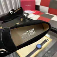 Cheap Salvatore Ferragamo Leather Shoes For Men #1381482 Replica Wholesale [$108.00 USD] [ITEM#1381482] on Replica Salvatore Ferragamo Leather Shoes