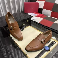 Cheap Salvatore Ferragamo Leather Shoes For Men #1381483 Replica Wholesale [$108.00 USD] [ITEM#1381483] on Replica Salvatore Ferragamo Leather Shoes