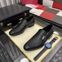 Cheap Salvatore Ferragamo Leather Shoes For Men #1381484 Replica Wholesale [$108.00 USD] [ITEM#1381484] on Replica Salvatore Ferragamo Leather Shoes