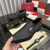 Cheap Salvatore Ferragamo Leather Shoes For Men #1381485 Replica Wholesale [$108.00 USD] [ITEM#1381485] on Replica Salvatore Ferragamo Leather Shoes
