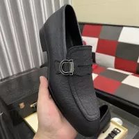 Cheap Salvatore Ferragamo Leather Shoes For Men #1381485 Replica Wholesale [$108.00 USD] [ITEM#1381485] on Replica Salvatore Ferragamo Leather Shoes
