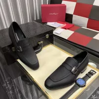 Cheap Salvatore Ferragamo Leather Shoes For Men #1381485 Replica Wholesale [$108.00 USD] [ITEM#1381485] on Replica Salvatore Ferragamo Leather Shoes