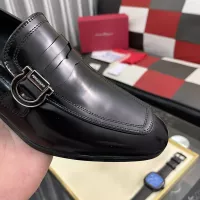 Cheap Salvatore Ferragamo Leather Shoes For Men #1381486 Replica Wholesale [$108.00 USD] [ITEM#1381486] on Replica Salvatore Ferragamo Leather Shoes