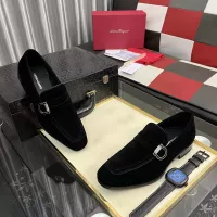 Cheap Salvatore Ferragamo Leather Shoes For Men #1381487 Replica Wholesale [$108.00 USD] [ITEM#1381487] on Replica Salvatore Ferragamo Leather Shoes