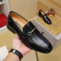 Cheap Salvatore Ferragamo Leather Shoes For Men #1381489 Replica Wholesale [$88.00 USD] [ITEM#1381489] on Replica Salvatore Ferragamo Leather Shoes