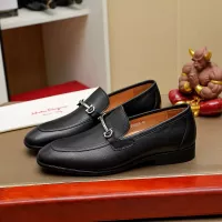 Cheap Salvatore Ferragamo Leather Shoes For Men #1381491 Replica Wholesale [$88.00 USD] [ITEM#1381491] on Replica Salvatore Ferragamo Leather Shoes