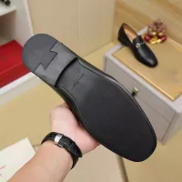 Cheap Salvatore Ferragamo Leather Shoes For Men #1381491 Replica Wholesale [$88.00 USD] [ITEM#1381491] on Replica Salvatore Ferragamo Leather Shoes