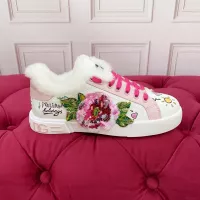 Cheap Dolce &amp; Gabbana D&amp;G Casual Shoes For Women #1381540 Replica Wholesale [$125.00 USD] [ITEM#1381540] on Replica Dolce &amp; Gabbana D&amp;G Casual Shoes