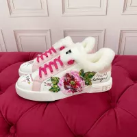 Cheap Dolce &amp; Gabbana D&amp;G Casual Shoes For Women #1381540 Replica Wholesale [$125.00 USD] [ITEM#1381540] on Replica Dolce &amp; Gabbana D&amp;G Casual Shoes