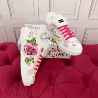 Cheap Dolce &amp; Gabbana D&amp;G Casual Shoes For Women #1381540 Replica Wholesale [$125.00 USD] [ITEM#1381540] on Replica Dolce &amp; Gabbana D&amp;G Casual Shoes