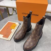 Cheap Louis Vuitton Boots For Women #1381550 Replica Wholesale [$115.00 USD] [ITEM#1381550] on Replica Louis Vuitton Boots