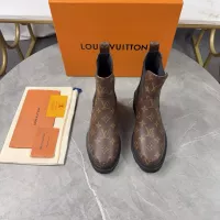 Cheap Louis Vuitton Boots For Women #1381550 Replica Wholesale [$115.00 USD] [ITEM#1381550] on Replica Louis Vuitton Boots