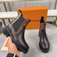 Cheap Louis Vuitton Boots For Women #1381551 Replica Wholesale [$115.00 USD] [ITEM#1381551] on Replica Louis Vuitton Boots