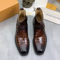 Cheap Louis Vuitton Boots For Men #1381556 Replica Wholesale [$118.00 USD] [ITEM#1381556] on Replica Louis Vuitton Boots