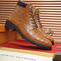 Cheap Louis Vuitton Boots For Men #1381561 Replica Wholesale [$115.00 USD] [ITEM#1381561] on Replica Louis Vuitton Boots