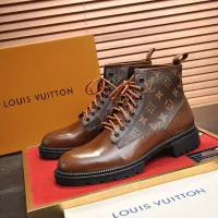 Cheap Louis Vuitton Boots For Men #1381566 Replica Wholesale [$128.00 USD] [ITEM#1381566] on Replica Louis Vuitton Boots