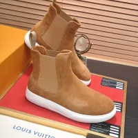 Cheap Louis Vuitton Boots For Men #1381568 Replica Wholesale [$130.00 USD] [ITEM#1381568] on Replica Louis Vuitton Boots