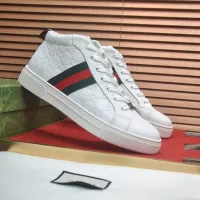 Cheap Gucci High Tops Shoes For Men #1381604 Replica Wholesale [$92.00 USD] [ITEM#1381604] on Replica Gucci High Tops Shoes