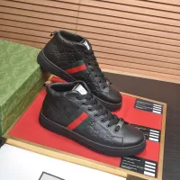 Cheap Gucci High Tops Shoes For Men #1381605 Replica Wholesale [$92.00 USD] [ITEM#1381605] on Replica Gucci High Tops Shoes