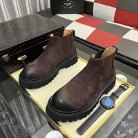 Cheap Prada Boots For Men #1381658 Replica Wholesale [$102.00 USD] [ITEM#1381658] on Replica Prada Boots