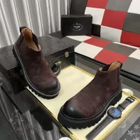 Cheap Prada Boots For Men #1381658 Replica Wholesale [$102.00 USD] [ITEM#1381658] on Replica Prada Boots