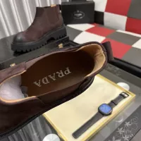 Cheap Prada Boots For Men #1381658 Replica Wholesale [$102.00 USD] [ITEM#1381658] on Replica Prada Boots