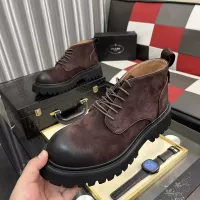 Cheap Prada Boots For Men #1381660 Replica Wholesale [$102.00 USD] [ITEM#1381660] on Replica Prada Boots