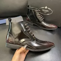Cheap Prada Boots For Men #1381664 Replica Wholesale [$150.00 USD] [ITEM#1381664] on Replica Prada Boots