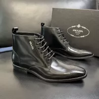Cheap Prada Boots For Men #1381665 Replica Wholesale [$150.00 USD] [ITEM#1381665] on Replica Prada Boots