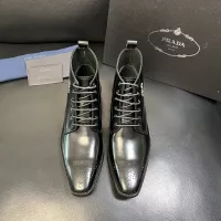Cheap Prada Boots For Men #1381665 Replica Wholesale [$150.00 USD] [ITEM#1381665] on Replica Prada Boots