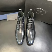 Cheap Prada Boots For Men #1381666 Replica Wholesale [$150.00 USD] [ITEM#1381666] on Replica Prada Boots
