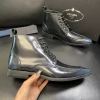 Cheap Prada Boots For Men #1381666 Replica Wholesale [$150.00 USD] [ITEM#1381666] on Replica Prada Boots