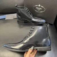 Cheap Prada Boots For Men #1381666 Replica Wholesale [$150.00 USD] [ITEM#1381666] on Replica Prada Boots