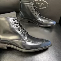Cheap Prada Boots For Men #1381666 Replica Wholesale [$150.00 USD] [ITEM#1381666] on Replica Prada Boots