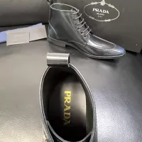Cheap Prada Boots For Men #1381666 Replica Wholesale [$150.00 USD] [ITEM#1381666] on Replica Prada Boots