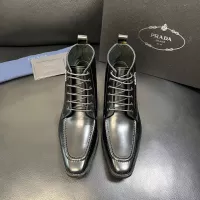 Cheap Prada Boots For Men #1381667 Replica Wholesale [$150.00 USD] [ITEM#1381667] on Replica Prada Boots