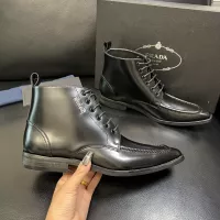Cheap Prada Boots For Men #1381667 Replica Wholesale [$150.00 USD] [ITEM#1381667] on Replica Prada Boots